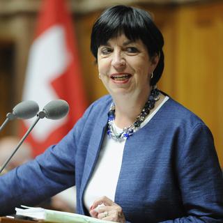 Maria-Roth Bernasconi, conseillère nationale genevoise et co-présidente des femmes socialistes. [Lukas Lehmann]