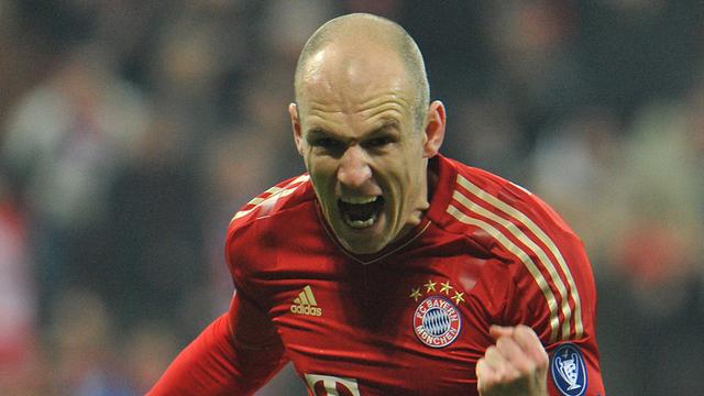 Arjen Robben a lancé le Bayern vers les quarts de finale. [Arjen Robben]