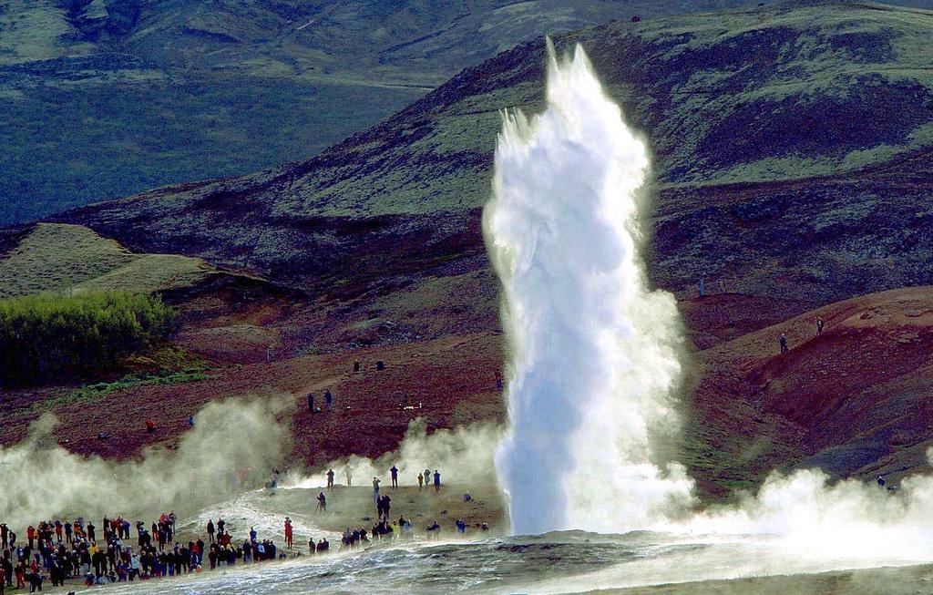 Christophe Bonvin a été davantage marqué par les paysages islandais lors d'une rencontre internationale en 1995. [KEYSTONE - RAGNAR AXELSSON]