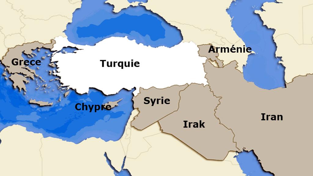 La Turquie et ses voisins.