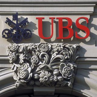 Le logo d'UBS [BRANKO DE LANG]