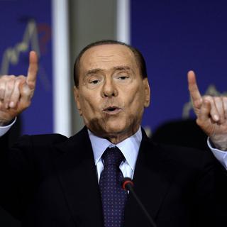 Silvio Berlusconi a mis l'Italie, l'Europe et les marchés en ébullition. [Filippo Monteforte]