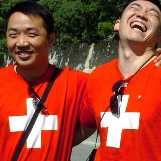Touristes chinois. [Martial Trezzini]