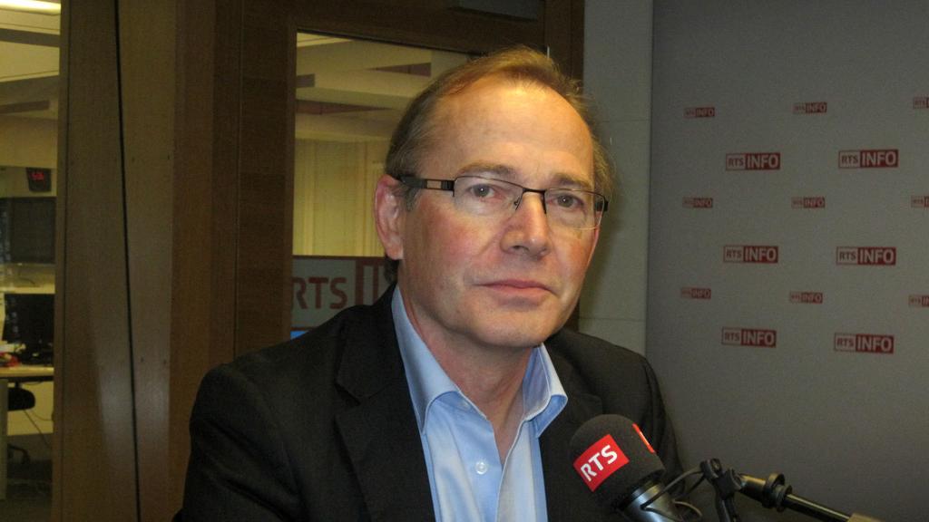 Marc-André Berclaz, président du Comité directeur de la Haute Ecole Spécialisée de Suisse occidentale. [Caroline Dumoulin]
