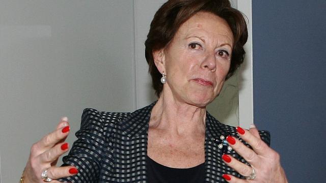 Nelly Kroes, vice-présidnte de la Commission européenne. [Thierry Roge]