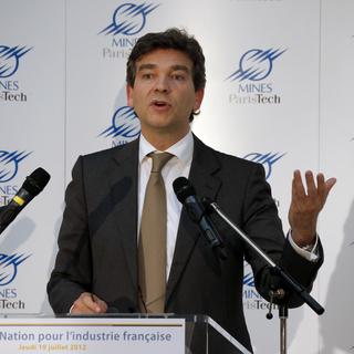 Arnaud Montebourg a mis en cause l'actionnaire principal de PSA Peugeot Citroën. [Pierre Verdy]