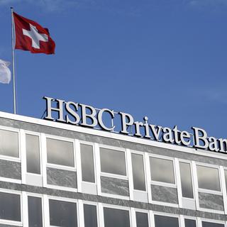 HSBC Private Bank à Genève. [Denis Balibouse]