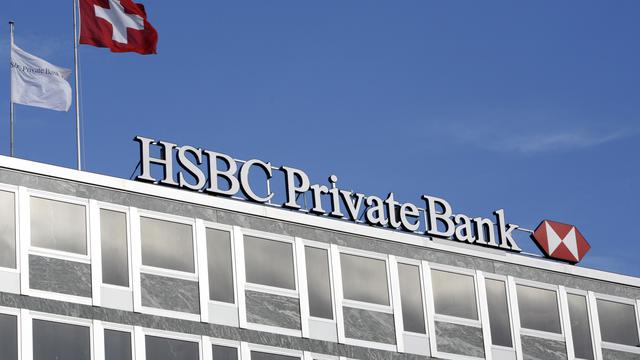 HSBC Private Bank à Genève. [Denis Balibouse]
