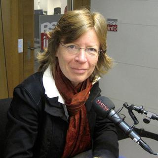 Martine Rebetez, professeure en climatologie à l’Université de Neuchâtel. [RTS - Cyril Delemer]