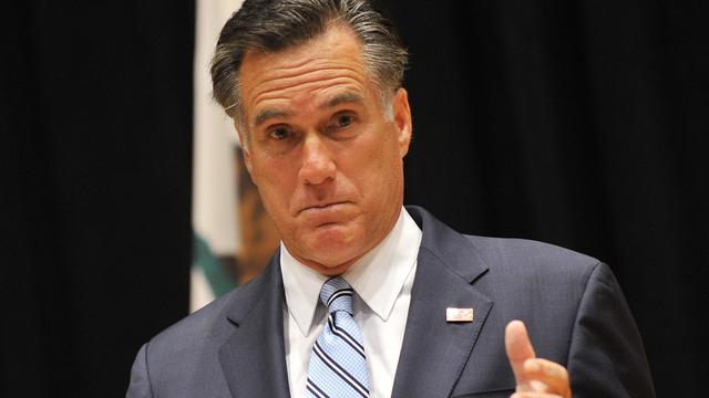 Mitt Romney laisse peu à peu s'échapper Barack Obama dans les sondages. [Nicholas Kamm]