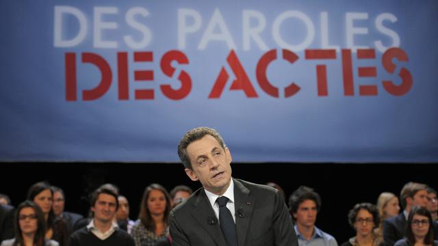 Nicolas Sarkozy [Philippe Wojazer]