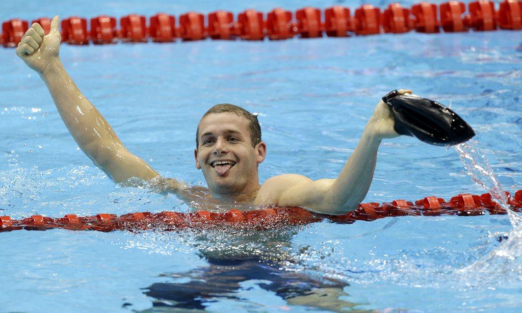 Tyler Clary a privé Ryan Lochte d'une nouvelle médaille d'or. [KEYSTONE - Lee Jin-man]