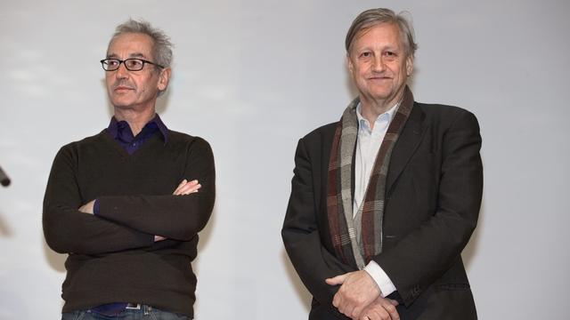 David Weiss (droite) du duo Fischli-Weiss est décédé à Zurich. [Martin Ruetschi]