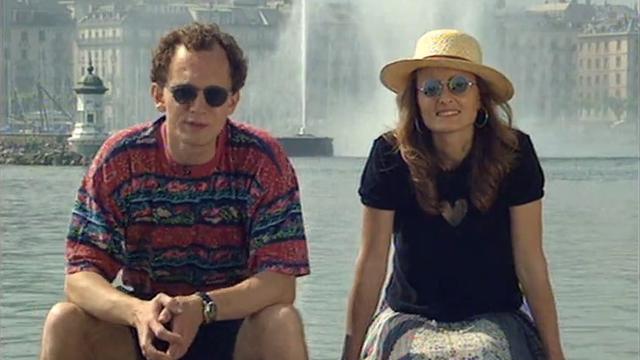 Jean-Paul Cateau et Martina Chyba parlent d'énergie solaire dans cette émission A bon entendeur de 1996. [RTS]