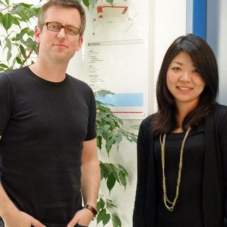 Les chercheurs du département de psychologie de l’université de Fribourg Pascal Gygax et Sayaka Sato. [unifr]