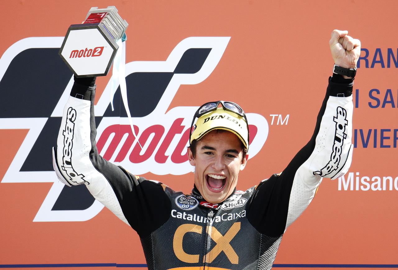 Marc Marquez a signé son 7e succès de la saison. [REUTERS - Max Rossi]