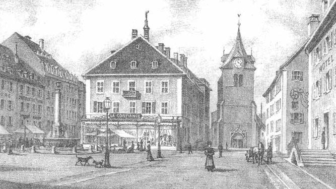 Place du marché du Locle [Site de la ville du Locle]