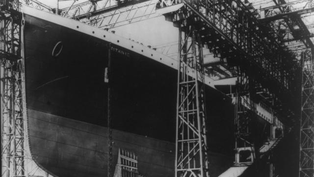 Le Titanic a été construit par les chantiers navals Harland&Wolff à Belfast de 1909 à 1912. Il a été conçu par l'architecte Thomas Andrews. [George Grantham Bain Collection / Library of Congress]