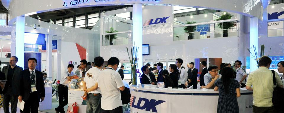 Le groupe chinois LDK Solar. [Imaginechina/AFP - Zhu lan]