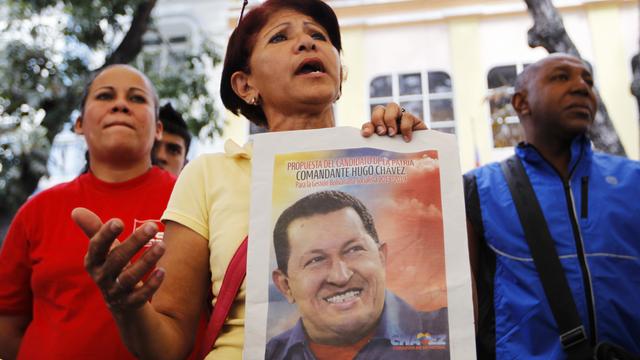 Les Vénézuéliens ont exprimé leur soutien au président Chavez. [Carlos Garcia Rawlins]