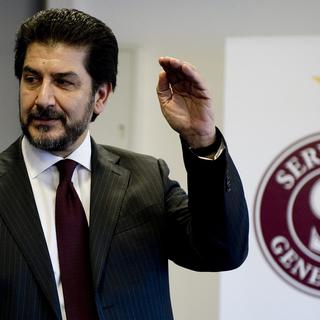 Majid Pishyar, président du Servette FC, ne veut plus assumer seul le club de football genevois. [JC Bott]