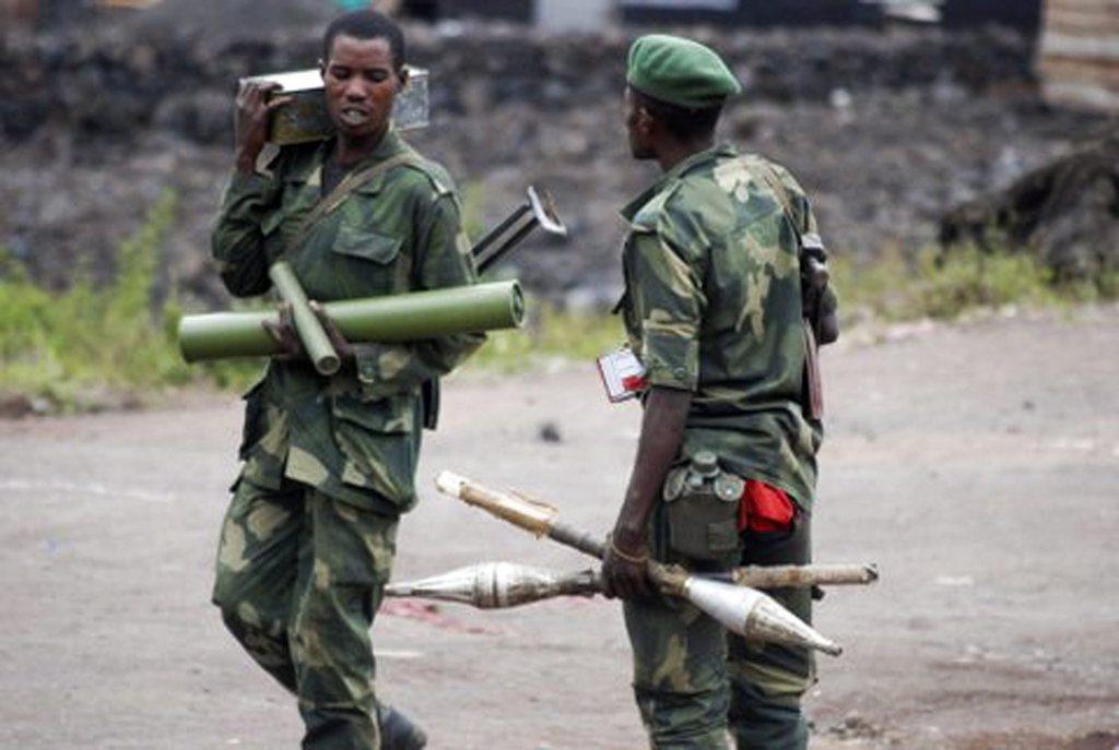 Les rebelles du M23 se sont arrêtés aux portes de Goma. [EPA/STR]