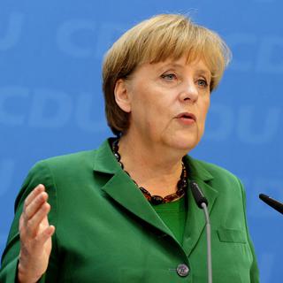 La chancelière allemande, Angela Merkel. [John MacDougall]