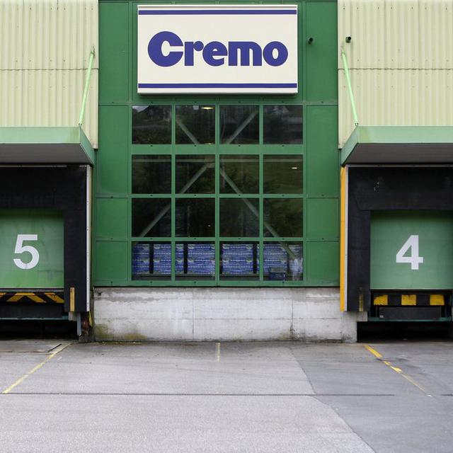 L'entreprise Cremo a dû écouler des montagnes de beurre à bas prix. [Jean-Christophe Bott]