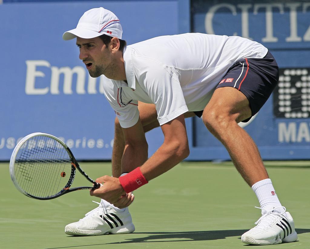 Djokovic avait concédé sa première défaite en 2011 en demi-finale à Roland-Garros où Roger Federer avait mis un terme à sa série de 43 succès. [KEYSTONE - Al Behrman]