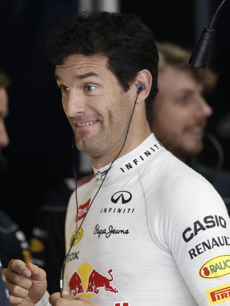 Webber réussi ses adieux à la Formule 1. [KEYSTONE - Silvia Izquierdo]