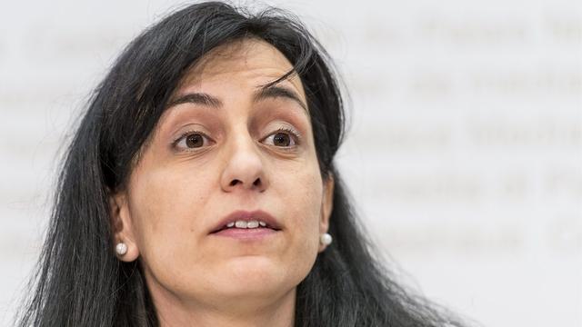 Vania Alleva, co-présidente nationale d'UNIA. [Alessandro della Valle]