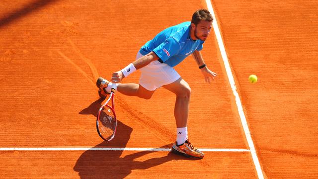 Stanislas Wawrinka s'offre Andy Murray, le no2 mondial. [Antoine Couvercelle]