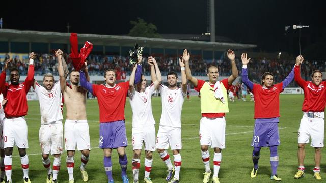 La Suisse visera un quatorzième match sans défaite mardi. [Peter Klaunzer]