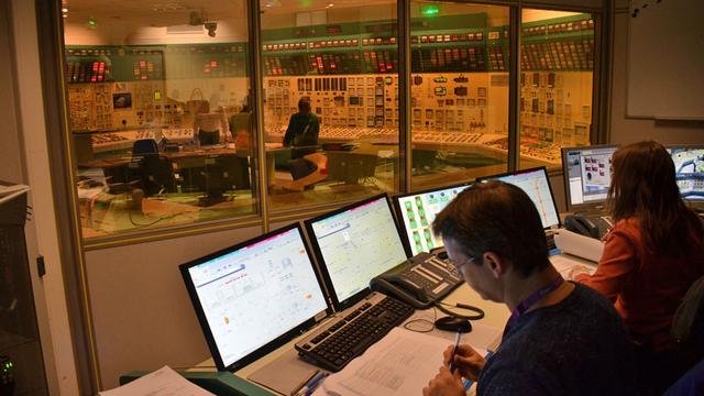 Le centre de pilotage de la centrale de Fessenheim [Gaël Klein]