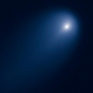 La Nasa a publié une nouvelle image de la comète ISON, prise le 9 octobre par le télescope spatial Hubble. [NASA/ESA]
