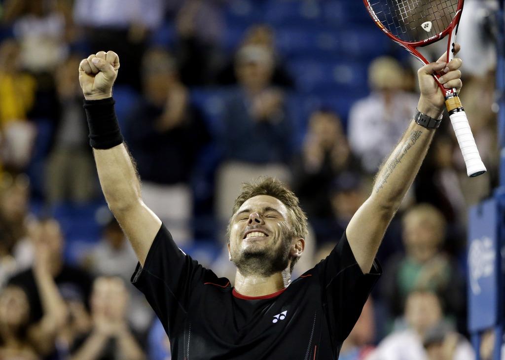 Stanislas Wawrinka a réalisé la meilleure saison de sa carrière. [KEYSTONE - AP Photo/David Goldman]