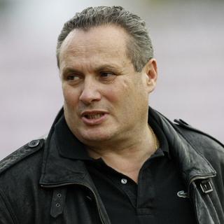 Serge Duperret, président du FC Le Mont LS. [Jean-Christophe Bott]