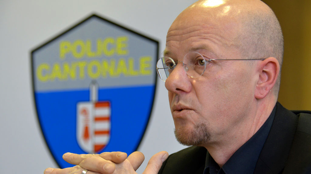 Olivier Guéniat, commandant de la Police cantonales jurassienne. [Gaël Klein]