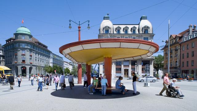 Bienne a fait valoir ses arguments pour attirer l'un des futurs sites du parc suisse d'innovation. [Marc Ruetschi]