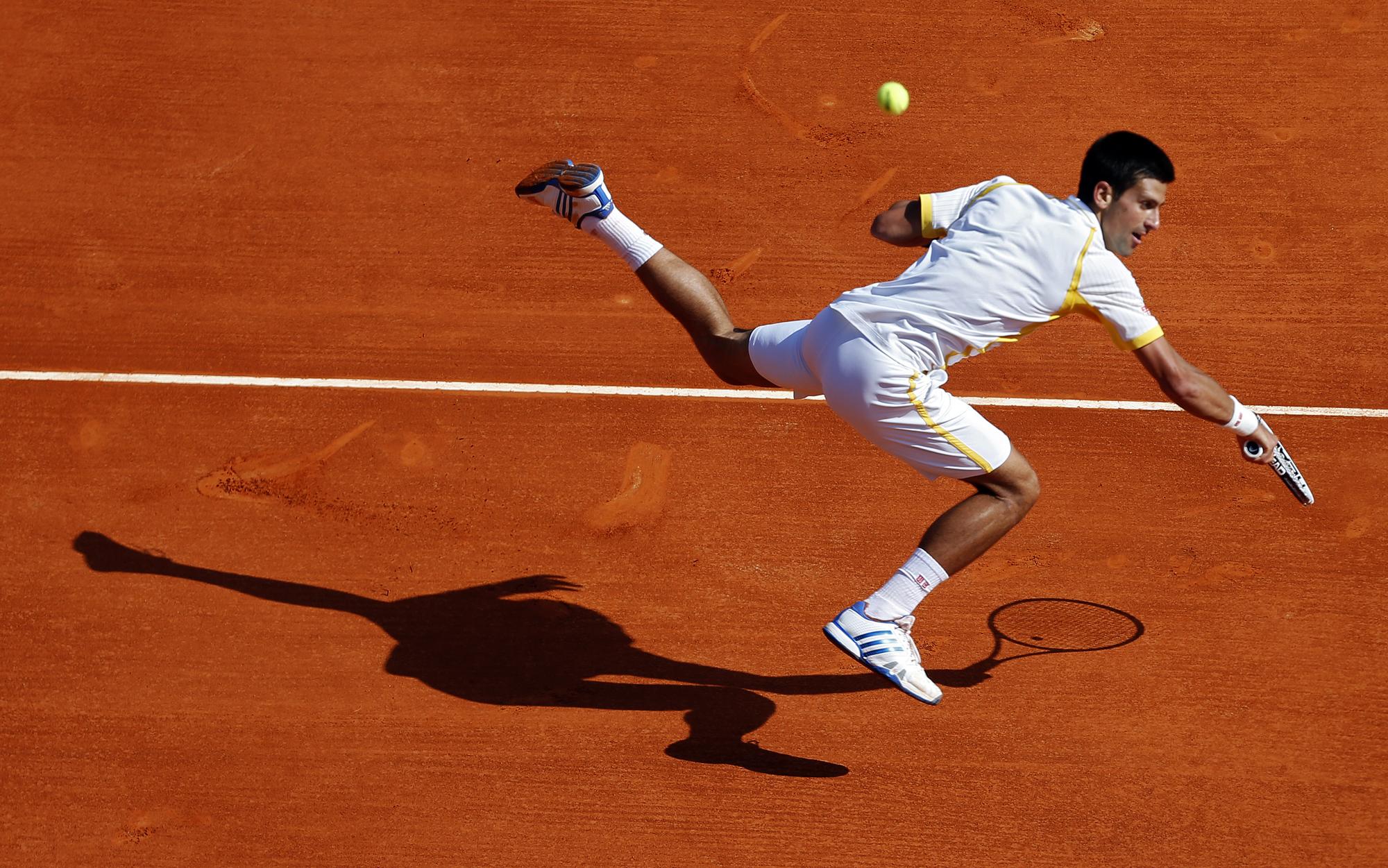 Djokovic avait battu Nadal en avril dernier à Monaco. [REUTERS - Eric Gaillard]