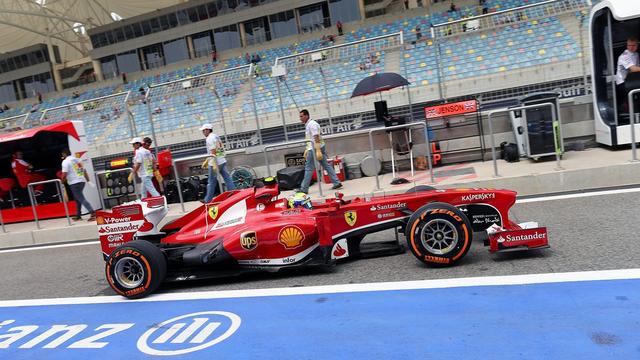 Massa a pris ses aises sur le circuit de Sakhir. [Srdjan Suki]