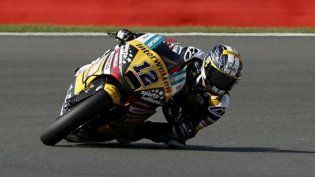 Thomas Lüthi s'élancera de la deuxième ligne à Silverstone. [Matt Dunham]