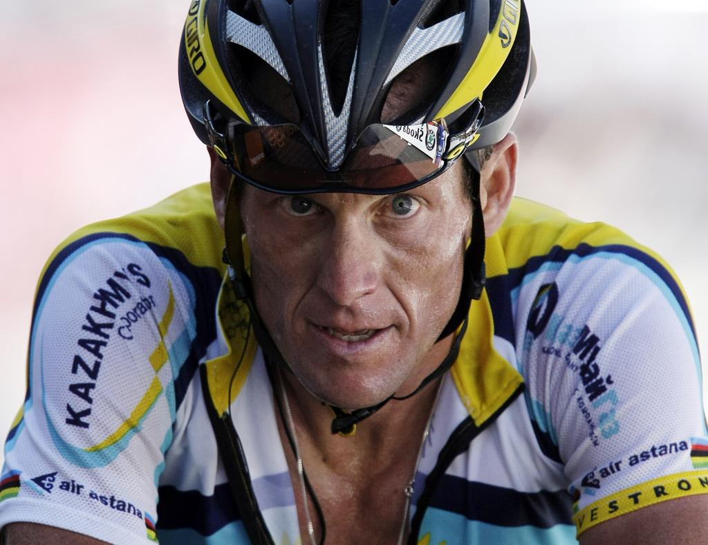 Selon Trygart, Armstrong se serait bel et bien dopé lors de son retour. [KEYSTONE - Laurent Rebours]