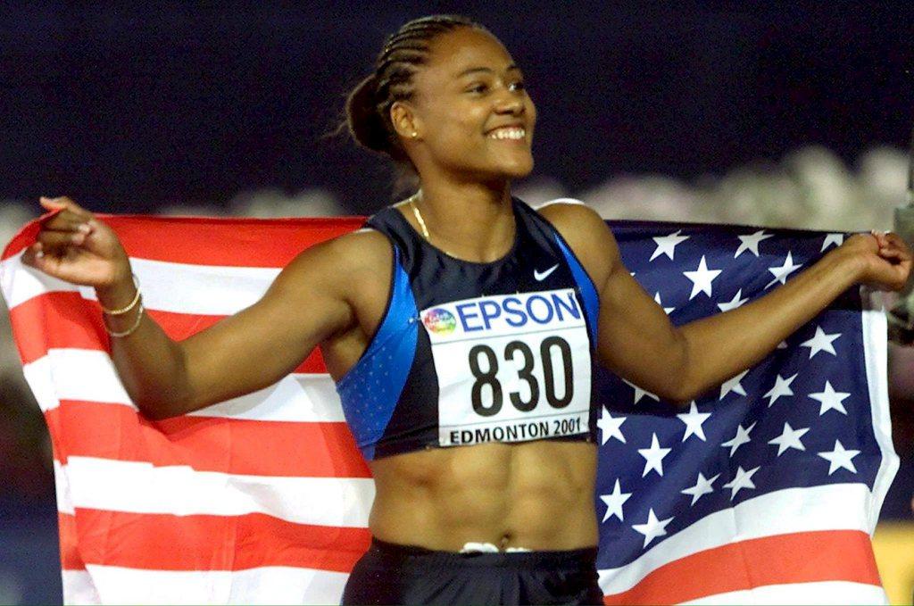 Marion Jones, du temps de sa splendeur... [KEYSTONE - Anja Niedringhaus]