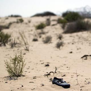 Plus de 90 migrants ont été retrouvés morts mercredi dans le désert nigérien, à une dizaine de kilomètres de la frontière algérienne. [EPA/JIM HOLLANDER]