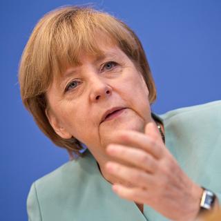 Angela Merkel s'est exprimée sur le scandale de la NSA. [EPA/Keystone - Rainer Jensen]