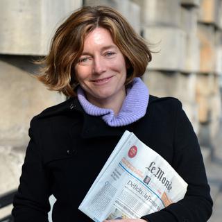 Natalie Nougayrède, nouvelle directrice du journal "Le Monde". [Miguel Medina]