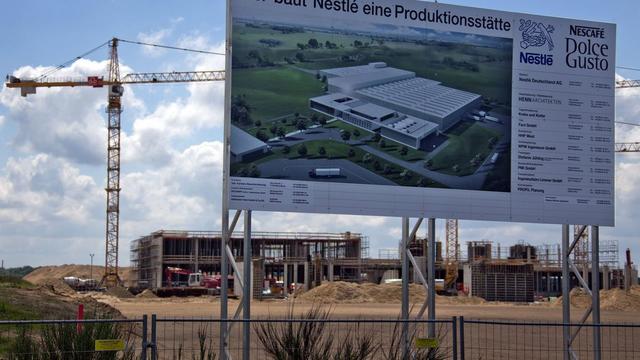 Le géant de l'agroalimentaire a investi 220 millions d'euros dans la création de son usine de Schwerin. [EPA/JENS BUETTNER]