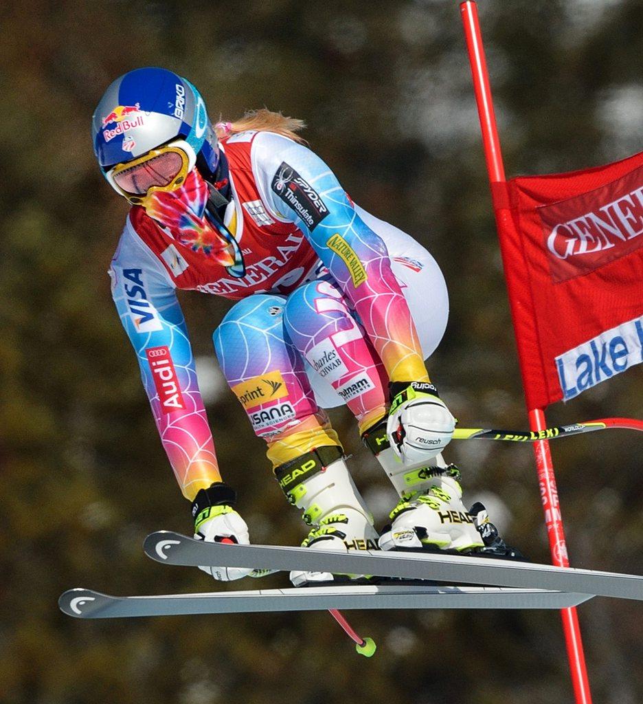 En 25 courses dans l'Alberta, Lindsey Vonn a fini 20 fois sur le podium. [Nick Didlick]