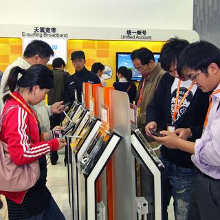 Pékin ouvre la porte aux consoles de jeux, aujourd'hui interdites. [Imaginechina/AFP - Song fan]